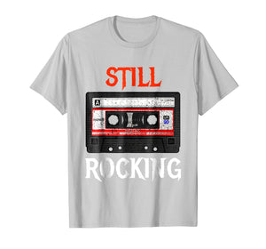 Classic Rock Cassette Tape T-Shirt - Funny 80's Vintage Tee