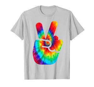 Cool Peace Hand Tie Dye T-Shirt For Boys And Girls