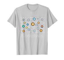 Load image into Gallery viewer, Blockchain Cryptocurrency T-shirt BitCoin Crypto BTC Gift
