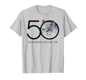 Apollo 11 Moon Landing 50th Anniversary 1969-2019 T Shirt