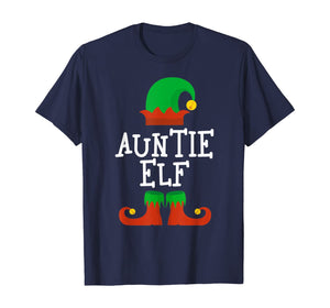 Auntie Elf Christmas Funny Xmas Gift T-Shirt