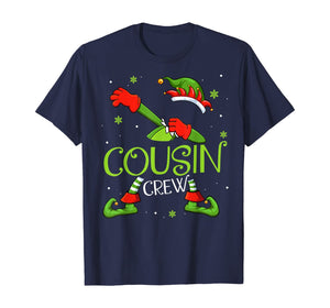 Cousin Crew Dabbing Dance Family Xmas Gift for Girl Kid Boy T-Shirt