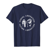 Load image into Gallery viewer, Animal Rights Liberation Vegan Vegetarian T-Shirt
