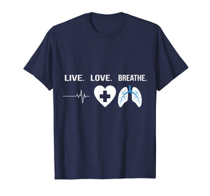 Respiratory Therapist T-Shirt Gift Idea Pulmonologist