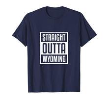 Load image into Gallery viewer, Cool Straight Outta Wyoming Shirt Sheriff Wild West Country
