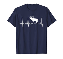 Load image into Gallery viewer, Elk Heartbeat Shirt - Best Elk Lover T-Shirt Men Women Kids
