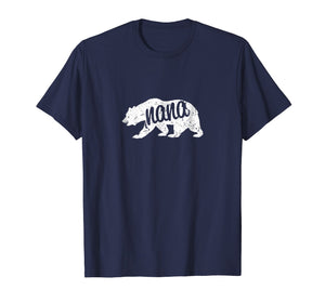 Nana Bear Granny Grandma T Shirt Funny Gift