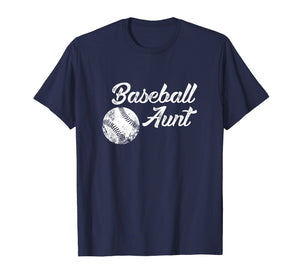 Baseball Aunt Baseball Shirt, Cute Funny Lingo Player Fan