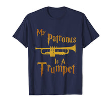 Load image into Gallery viewer, My Patronus Is A Trumpet T-Shirt - Trumpet Players Gift Tee

