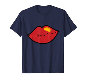 Cinco De Mayo Shirt Women Red Lipstick Tacos Kiss