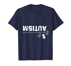 Autism Awareness Seeing the world from different Angle shirt