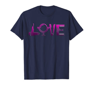 Cool Hairstylist Love T-Shirt - Cute Gift for Hairdresser