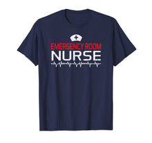 Load image into Gallery viewer, ER nurse shirt cute emergency room nurse tshirt gifts
