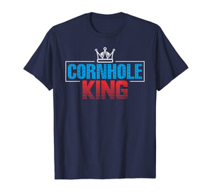 Cornhole King Crown Champions T Shirt