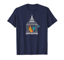 Load image into Gallery viewer, Mens Rooster Cock Male Chastity Cage Fetish T Shirt

