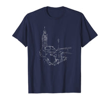 Load image into Gallery viewer, London Retro Big Ben Art T-Shirt Clock Tower England Tee
