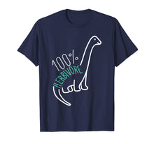 Load image into Gallery viewer, 100% Herbivore Vegan Tee - Funny Cute Dinosaur Vegan T Shirt
