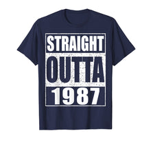 Load image into Gallery viewer, Straight Outta 1987 T-Shirt 32nd Birthday Gift Shirt
