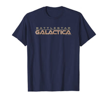 Load image into Gallery viewer, Battlestar Galactica Logo Comfortable T-Shirt - Official Tee
