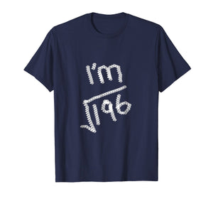 14 Years Old Math T Shirt- Square Root of 196