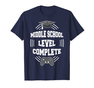 Middle School Level Complete Gamer Graduation 2019 Shirt