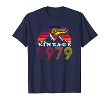 Load image into Gallery viewer, Retro Vintage 40th birthday 1979 Gifts T-Shirt
