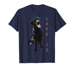 Labrador Retriever Shirt Women Men Kids Black Lab Dog Mom