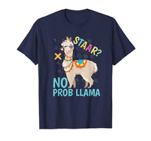 Load image into Gallery viewer, STAAR Test No Prob Llama Teacher Exam Testing T-Shirt Gifts
