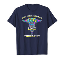 Load image into Gallery viewer, LMT Licensed Massage Therapist Caduceus T-Shirt Gift Tee

