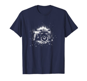 Photographer T-Shirt Camera Photography Retro Journalist Tee