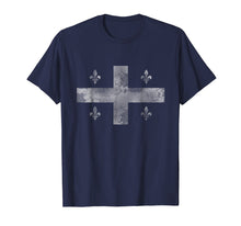 Load image into Gallery viewer, Quebec Montreal Flag T-Shirt Canada Shirt

