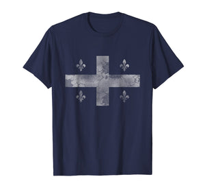 Quebec Montreal Flag T-Shirt Canada Shirt