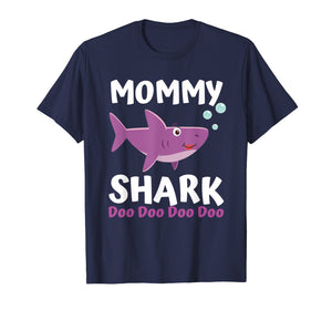 Mommy Shark Doo Doo Shirt - Matching Family Shark Shirts Set