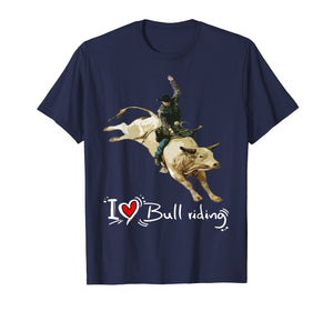 Bull Riding Gift Cool Gift rodeo T shirt Perfect gift Tee