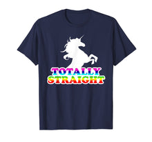 Load image into Gallery viewer, AW Fashions Totally Straight - Gay Pride Premium T-shirt
