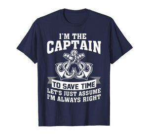 Captain Of The Boat Shirts