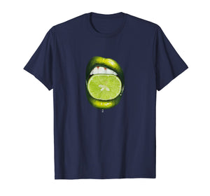Lemon Glossy Lips T Shirt