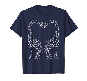 Cute Giraffe T Shirt Fun Valentine Gift for Giraffe Lovers
