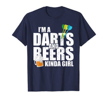 Load image into Gallery viewer, Womens Darts Shirt Beer Dart Player Girl Mother&#39;s Day Gift
