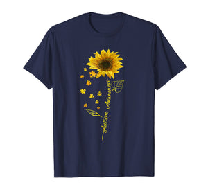 Autism Awareness Sunflower Shirt Gift