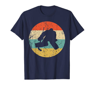 Hockey Vintage Retro Hockey Goalie T-Shirt