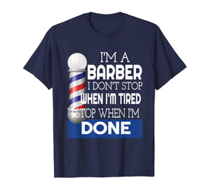 Barber Shirt Funny Barber College Graduation Gift