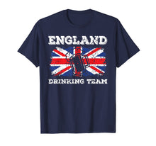 Load image into Gallery viewer, England Drinking Team T-Shirt Funny Beer Party Tee Gift
