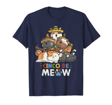 Load image into Gallery viewer, Cinco De Meow Mariachi Cat Lovers Cinco De Mayo T-Shirt
