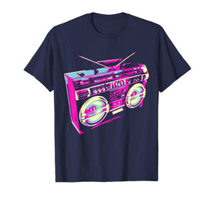 Cool 80s Boombox Stereo T-shirt