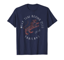 Load image into Gallery viewer, Muay Thai Boxing Club Thailand Tiger Vintage Graphic T-Shirt
