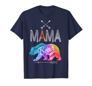 Men's Women's T Shirt Cute Mama Bear for Mather's Day