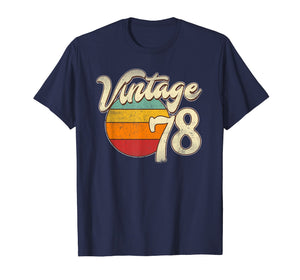 1978 Retro Vintage 41th Birthday Gift T Shirt