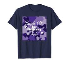 Load image into Gallery viewer, Purple Up For Military Kids Awareness Shirt
