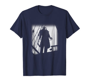 Nosferatu Vampire Classic Horror Black T-Shirt Dracula Men